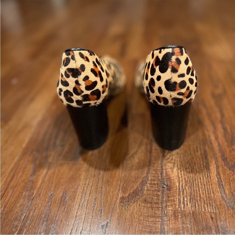 Marc Fisher Animal Print Block Heels - Picture 4 of 6